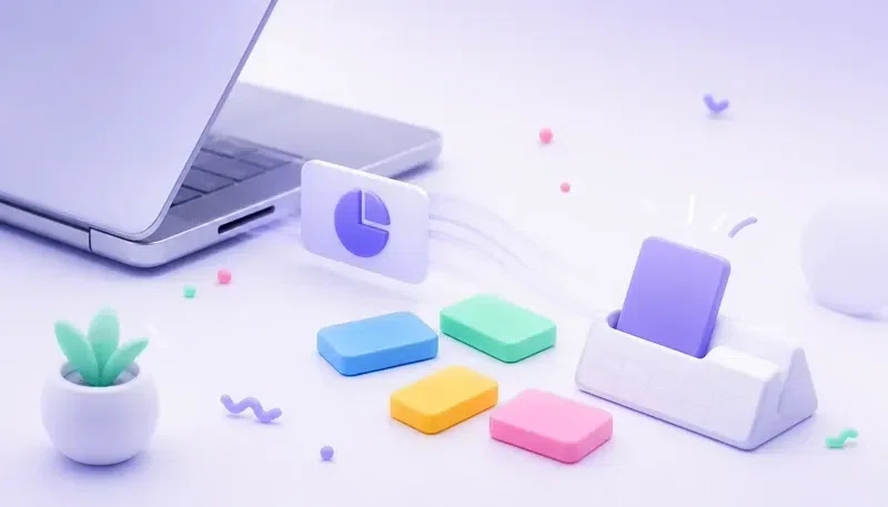 Ein Mac-Menüleisten-Planer, der fünf Zeitblöcke über einen Morgen zeigt, mit einer Seitenleiste alternativer Produktivitäts-Apps